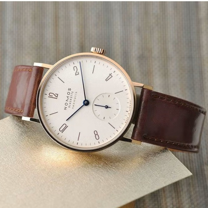 NOMOS GLASHUETTE Tangente neomatik rosegold for JAPAN