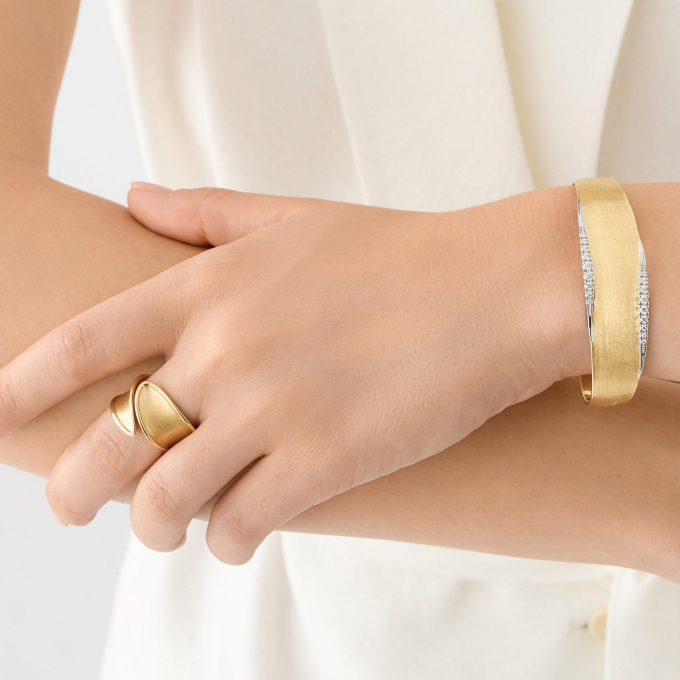 柔らかな輝きとスタイリッシュなデザインの魅力【マルコビチェゴ】