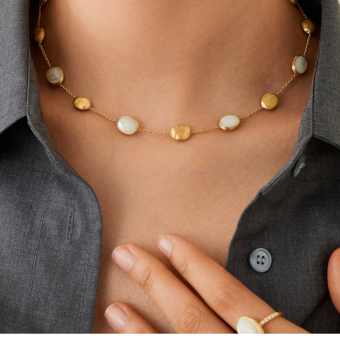 柔らかな色合いが魅力のジュエリー【マルコ ビチェゴ】