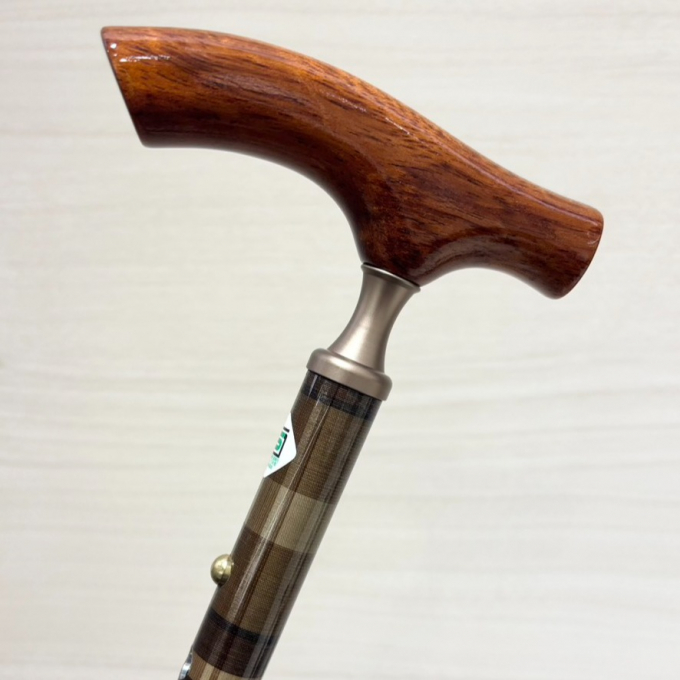 🤎当店オリジナル「クラシックチェック柄ステッキ」🤎