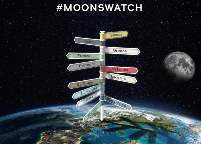 スウォッチ「MoonSwatchツアー」再び静岡に！