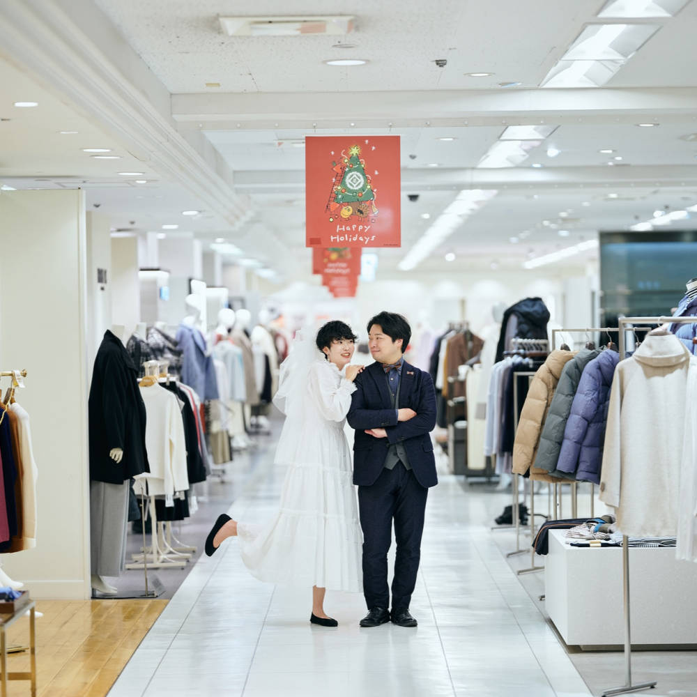 閉店後の松坂屋で貸切撮影体験福袋 
