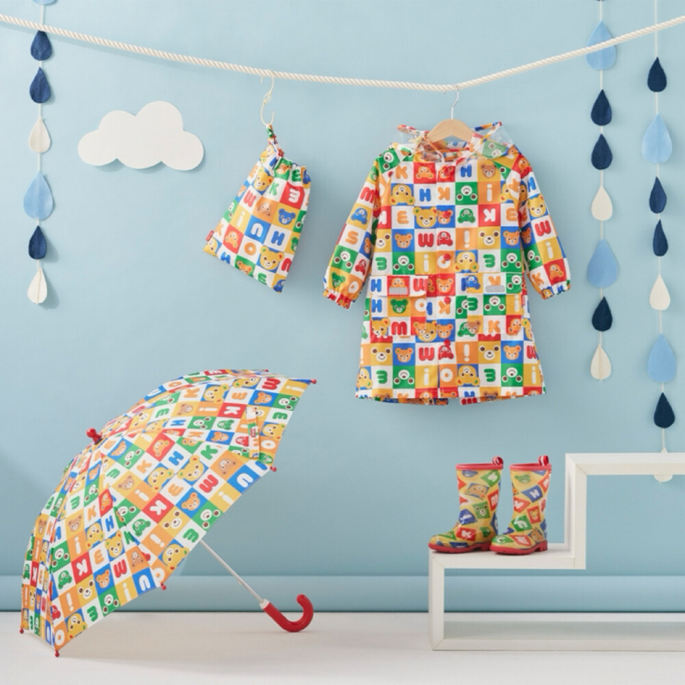 雨でも楽しく☆ミキハウスのレイングッズ