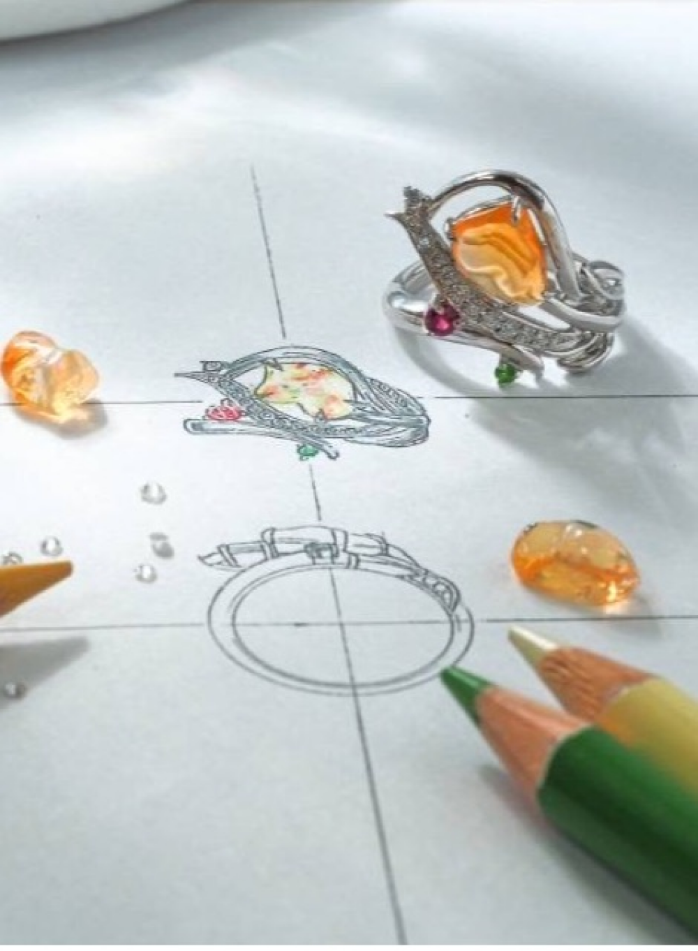 【宝石サロン】ファイヤーオパール