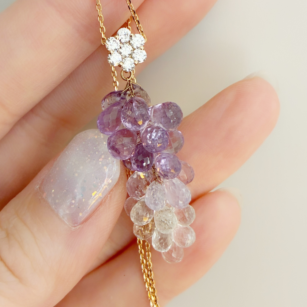 GWスペシャルセール⭐︎葡萄ネックレス！