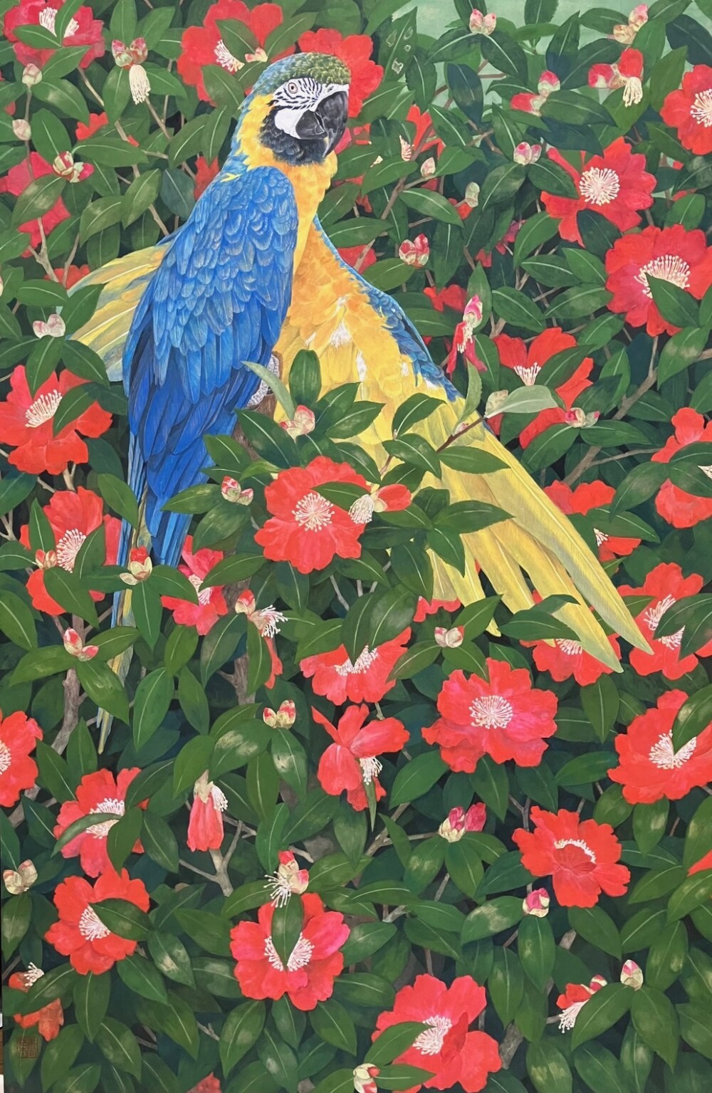 【10月21日(水)から10月27日(火)まで】『 水野香菜日本画展 華の足跡 』