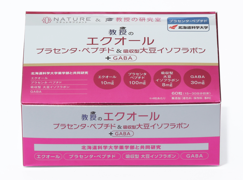 女性のゆらぎに【教授のエクオール＆プラセンタ・ペプチド】