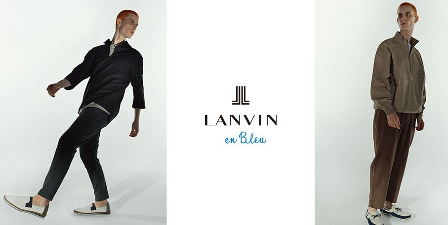【LANVIN en Bleu メンズシューズ 】SpringSummerコレクション