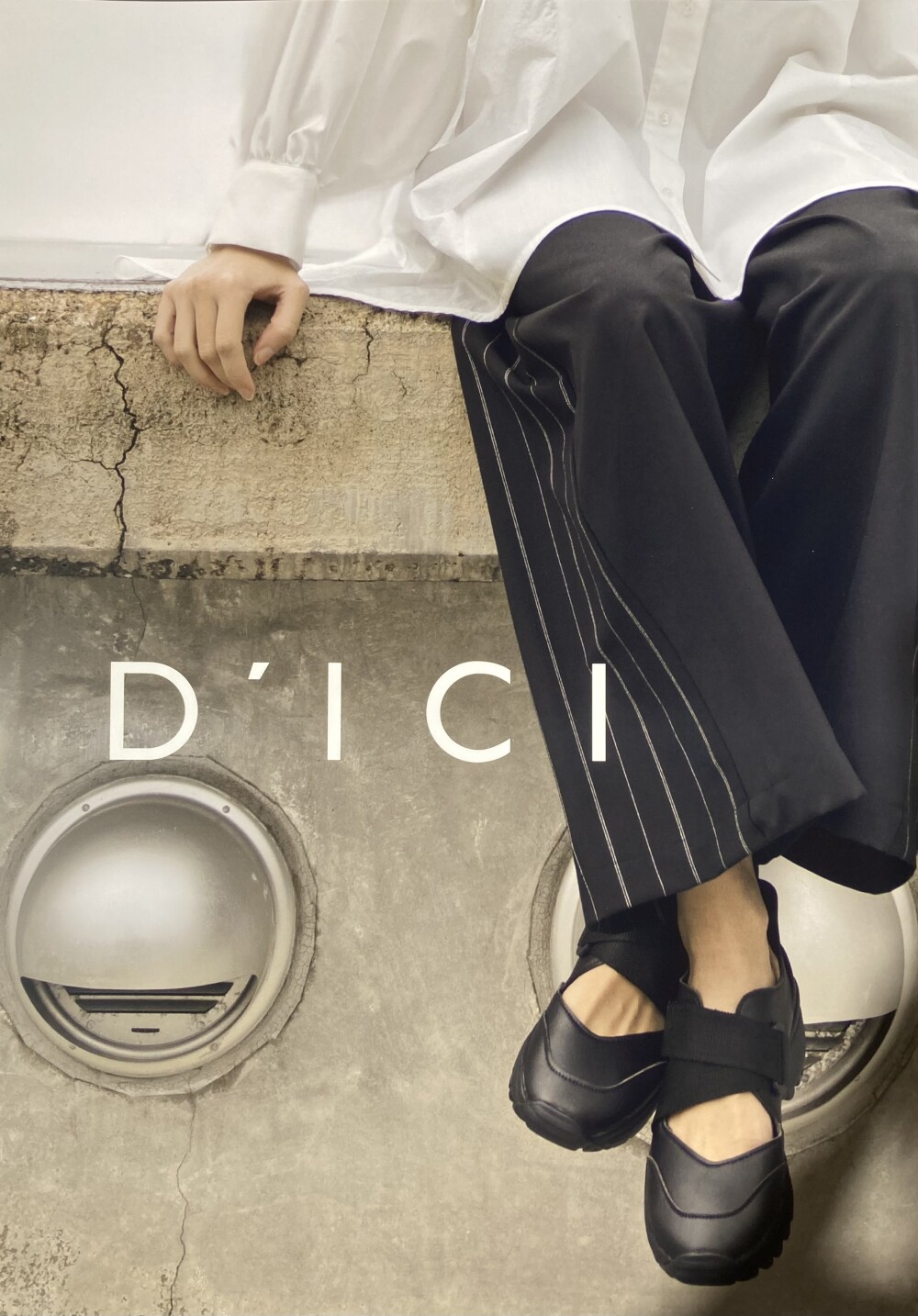 【D'ICI 】足を優しく包み込むパンプス