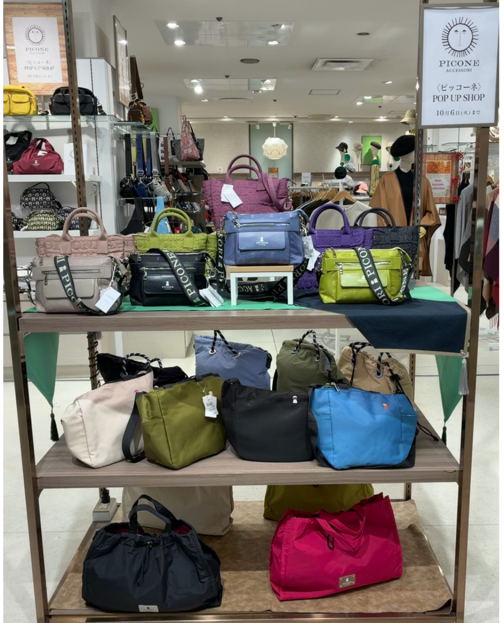 ピッコーネ　POP UP 開催中！