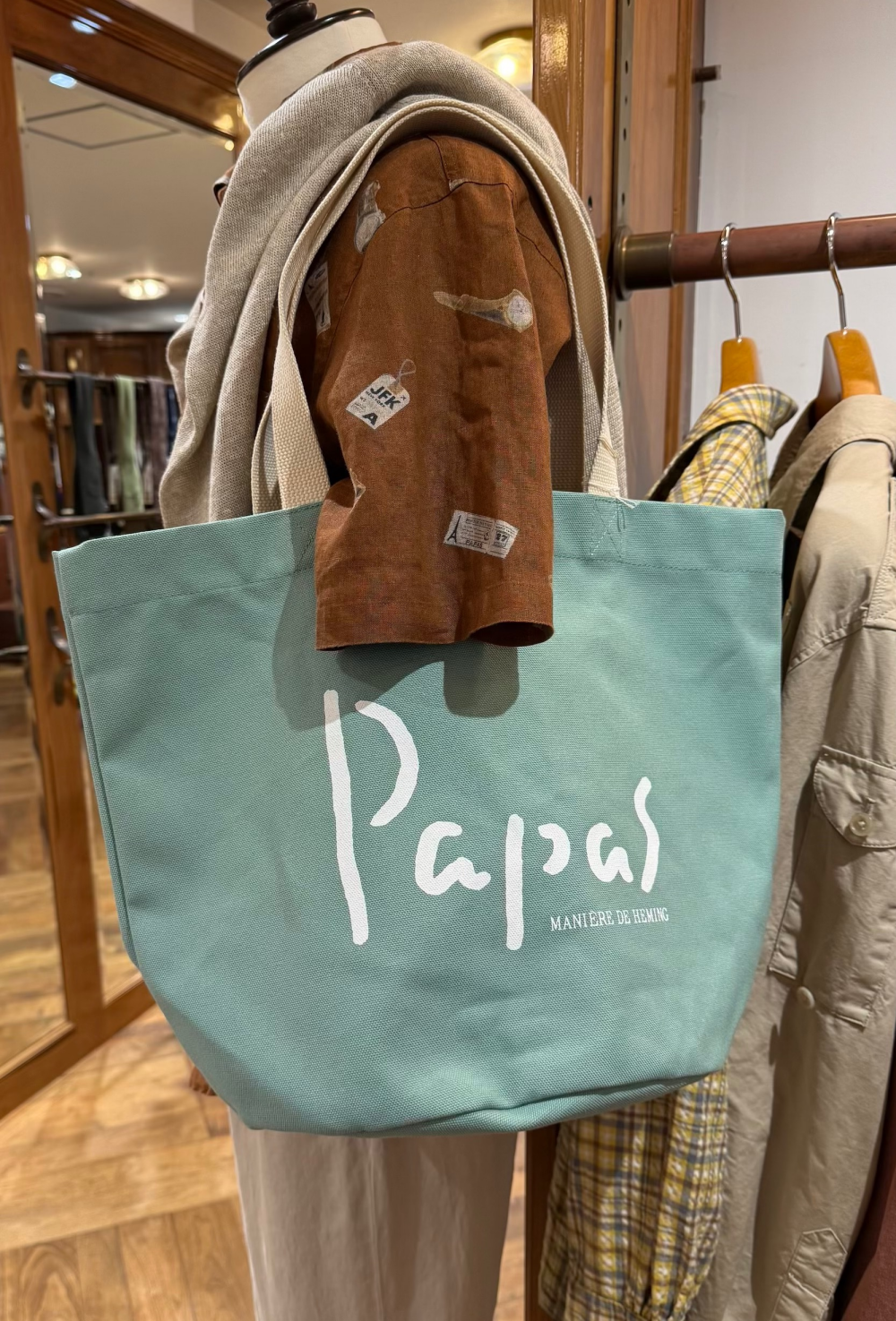 PAPAS の新作トートバッグ🆕