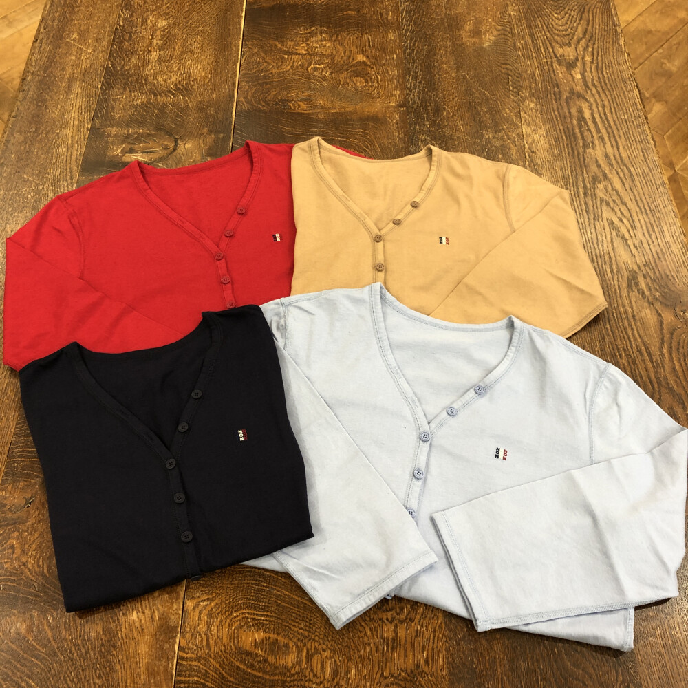 シンプルカーディガン入荷いたしました
