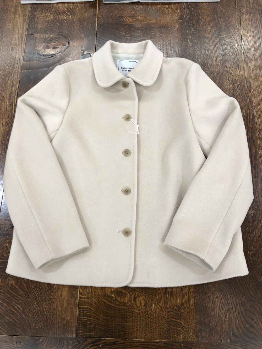 暖かなウールアンゴラコート