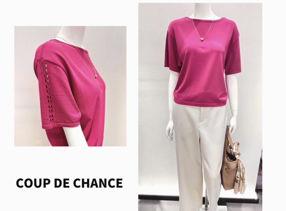 COUP DE CHANCE  おすすめSALE♪接触冷感ニット✨