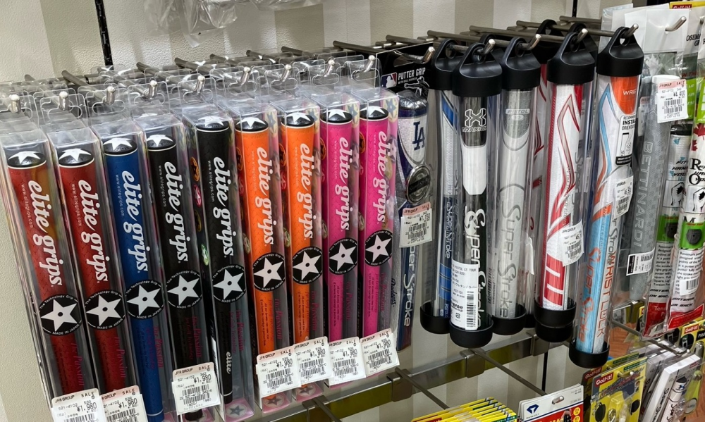 グリップ交換承ります