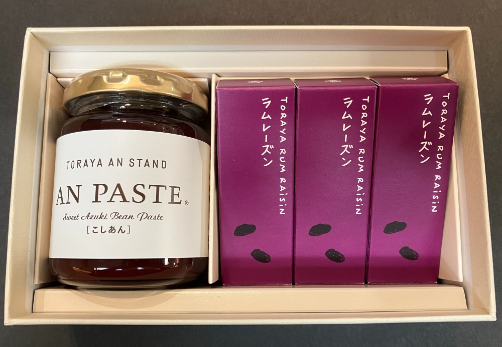 💝ラムレーズン羊羹・あんペースト詰合せ💝