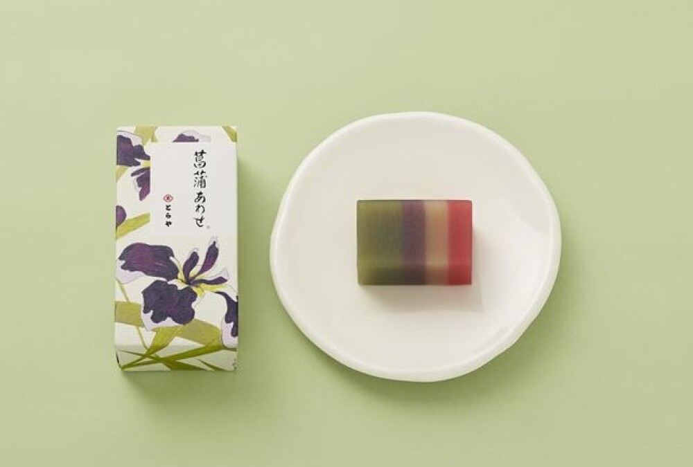 中形羊羹「菖蒲あわせ」🍃