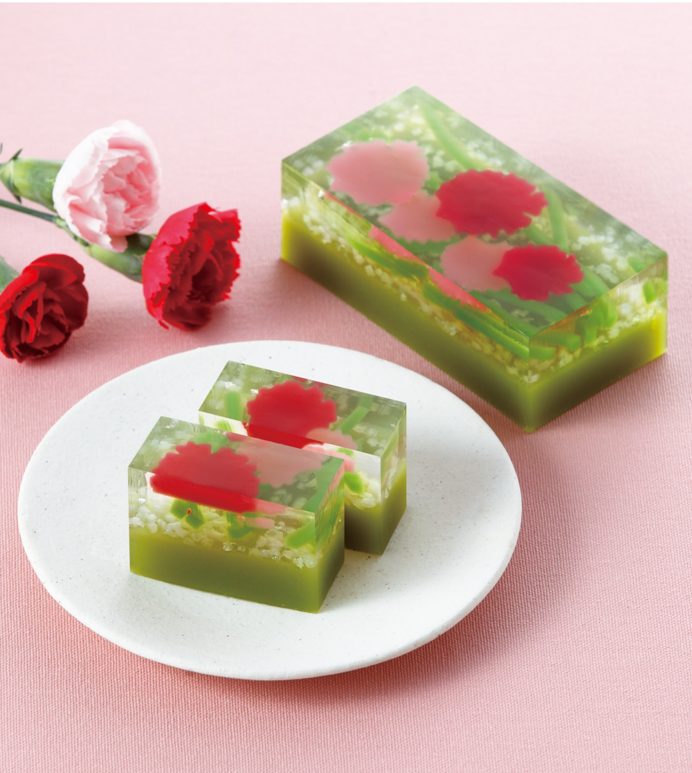 お菓子で伝えるありがとう　～贈る花～