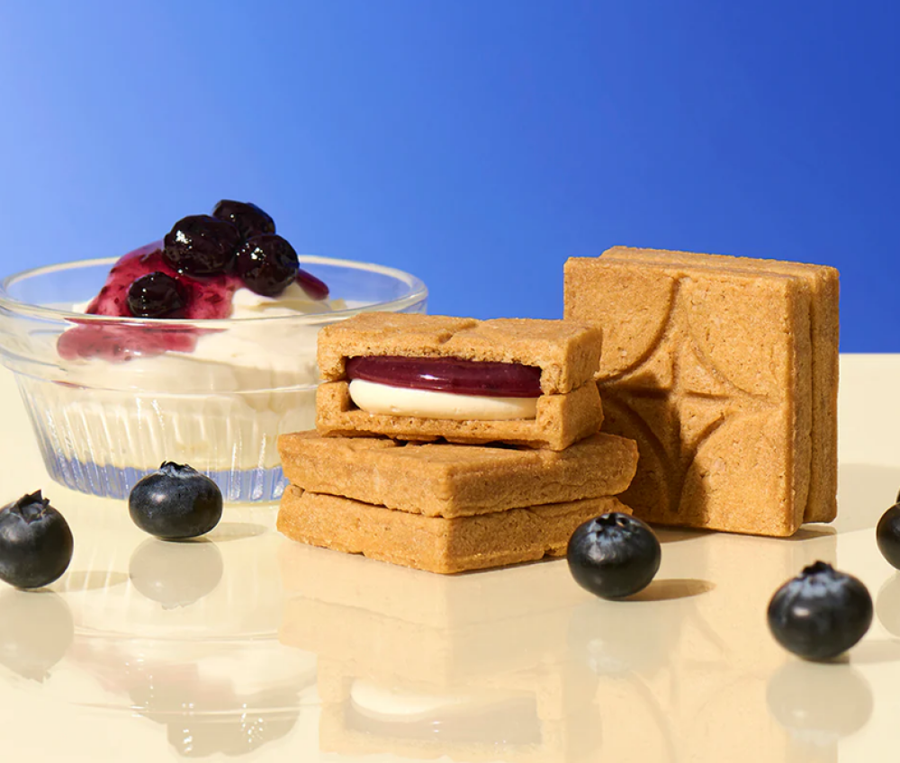 ‼NEW‼【PRESS BUTTER SAND】ブルーベリーチーズ🫐