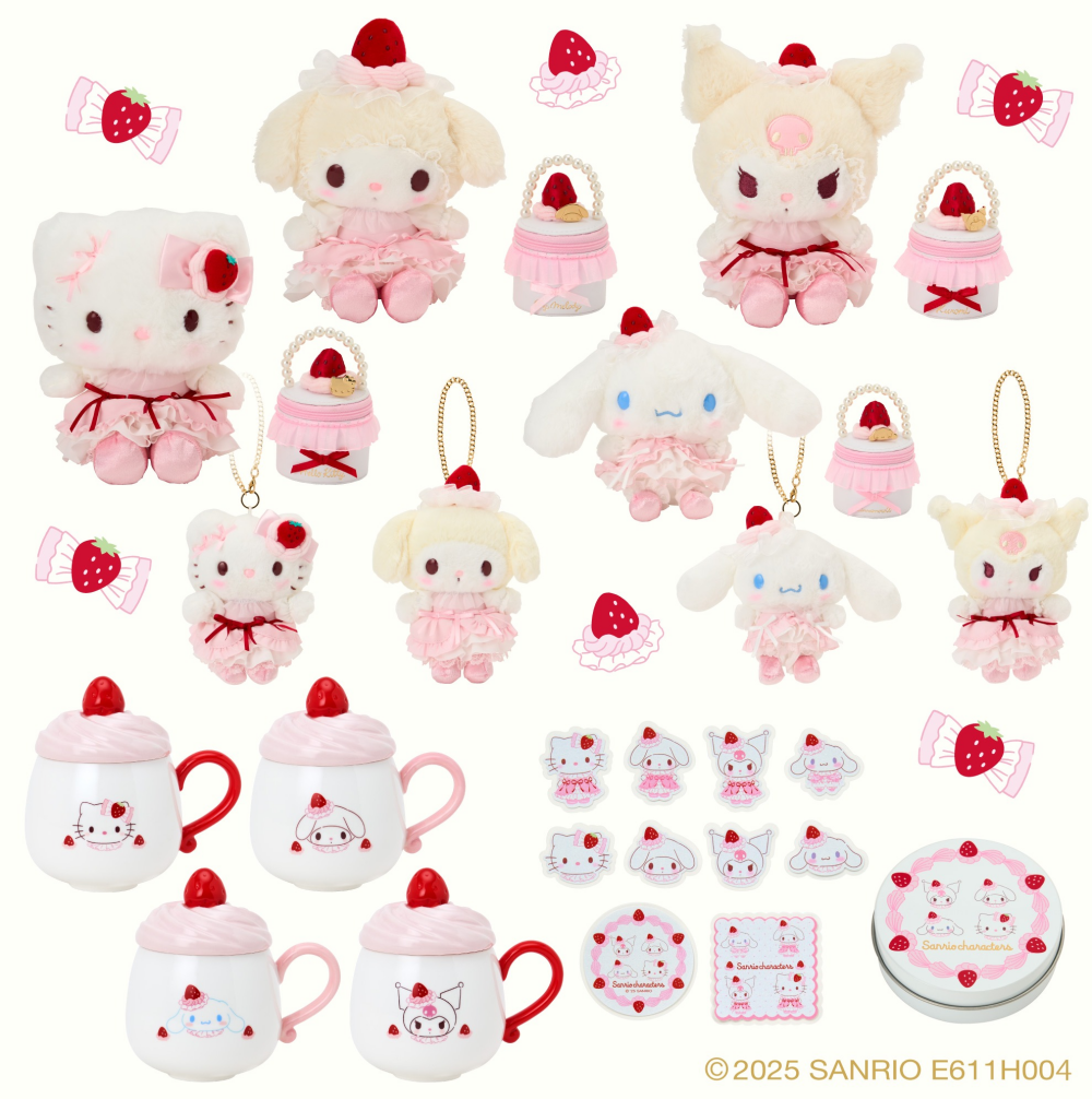 🍓いちごホイップケーキデザインシリーズ🍰