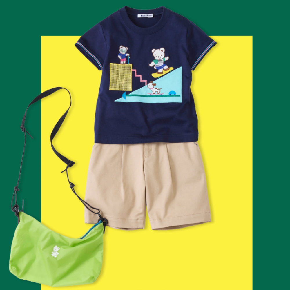 新作‼ファミちゃんのTシャツコーデ🛹