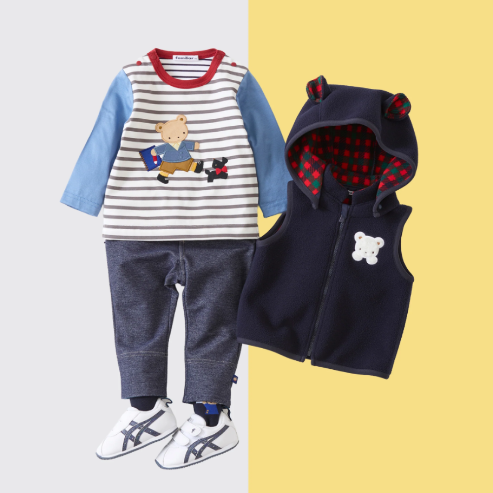 着心地の良いベビー男の子Tシャツ🧸