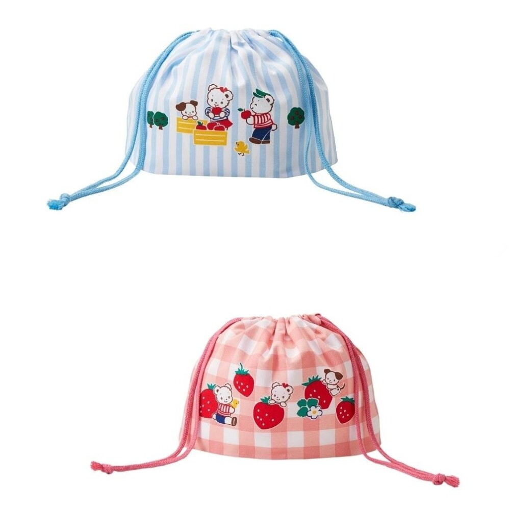 ファミちゃんリアちゃんのランチ巾着🧸