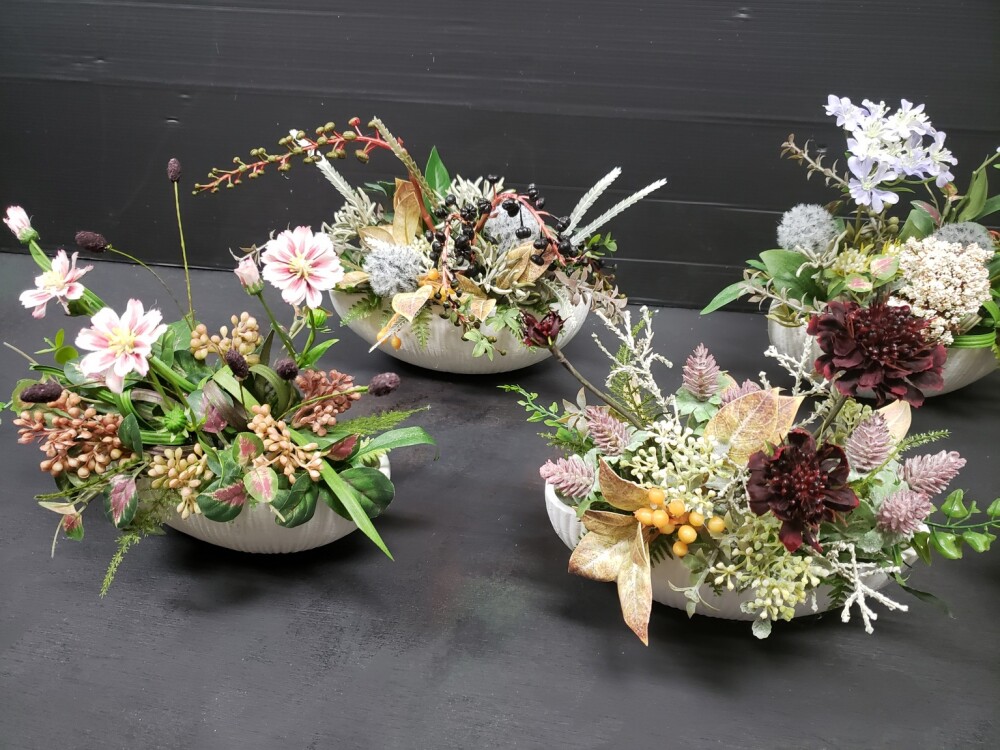 お寺様からテーブル用の🌼お花の“ご注文”