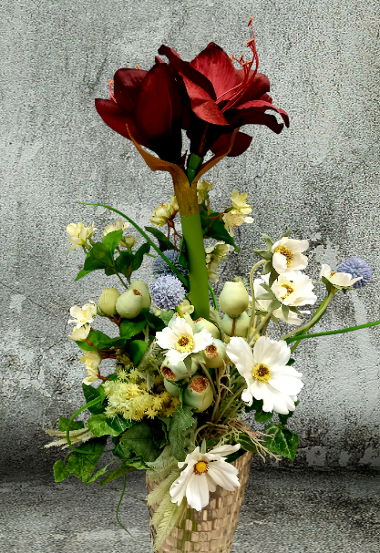 🌼アートフラワーによる「お仏壇のお花」と「墓地の花」🌼