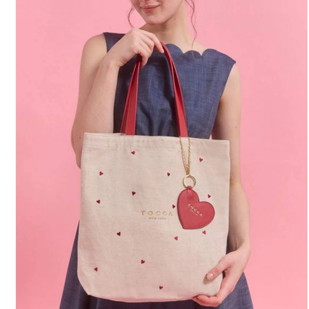 【TOCCA BAG】おとな可愛いキャンパスバッグ