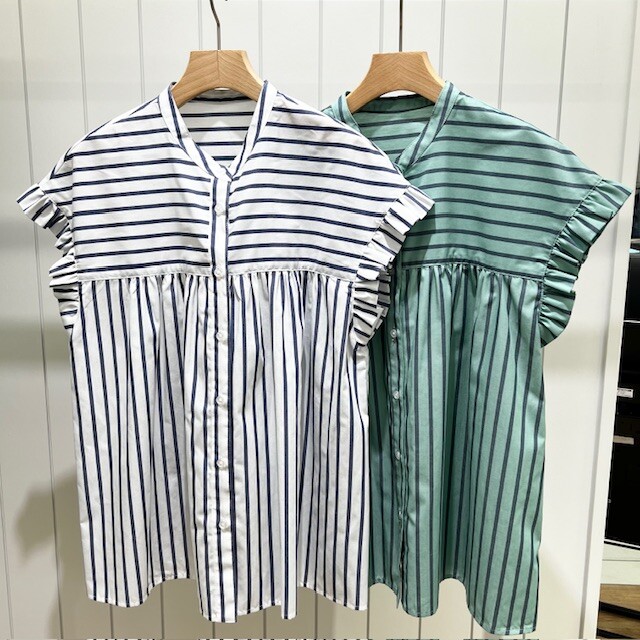 【クリアランスセール】夏にぴったり爽やかシャツアイテム♪