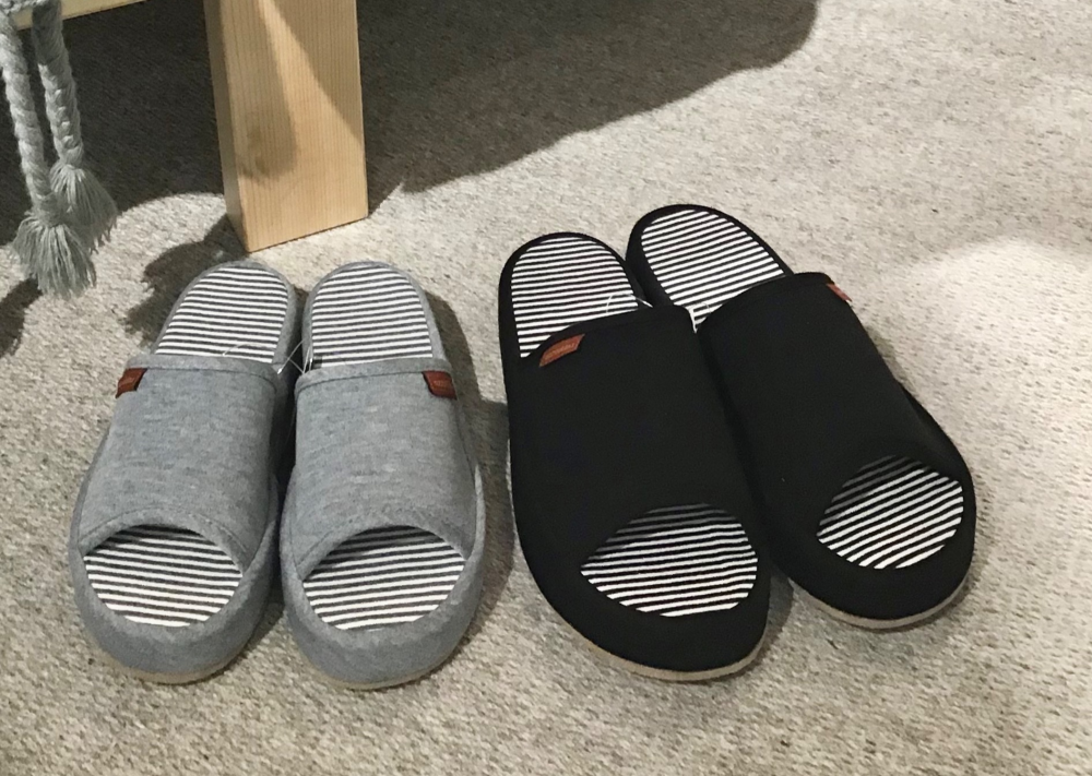 夏のスリッパ