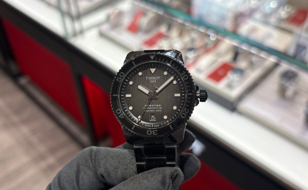 【TISSOT】オールブラックなティソと海へ！【ティソ】T120.807.33.051.00