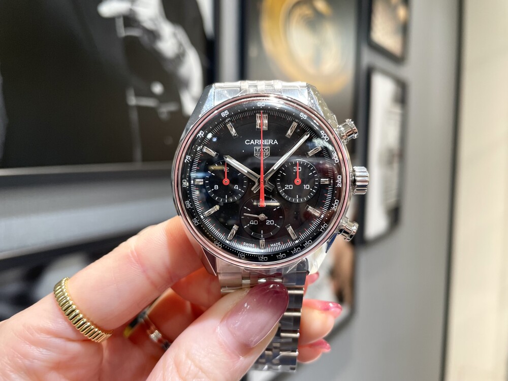 【TAGHeuer】新作カレラクロノグラフ入荷！【タグ・ホイヤー】CBS2114.BA0053