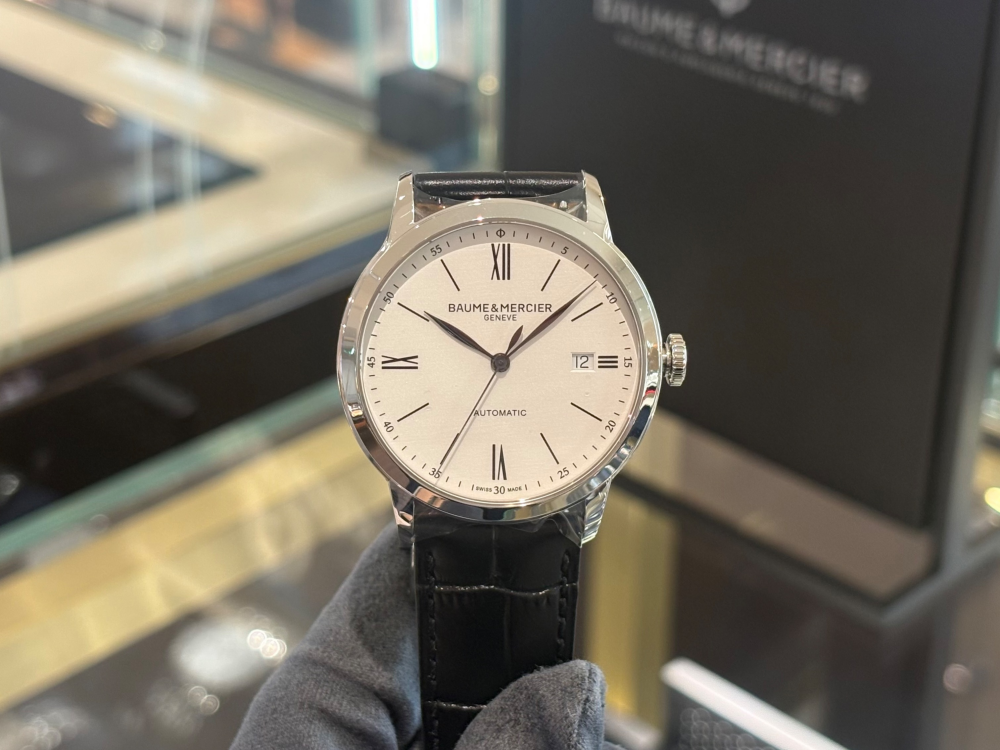【BAUME&MERCIER】新作！🌟王道クラシック【ボーム&メルシエ】CLASSIMA10874