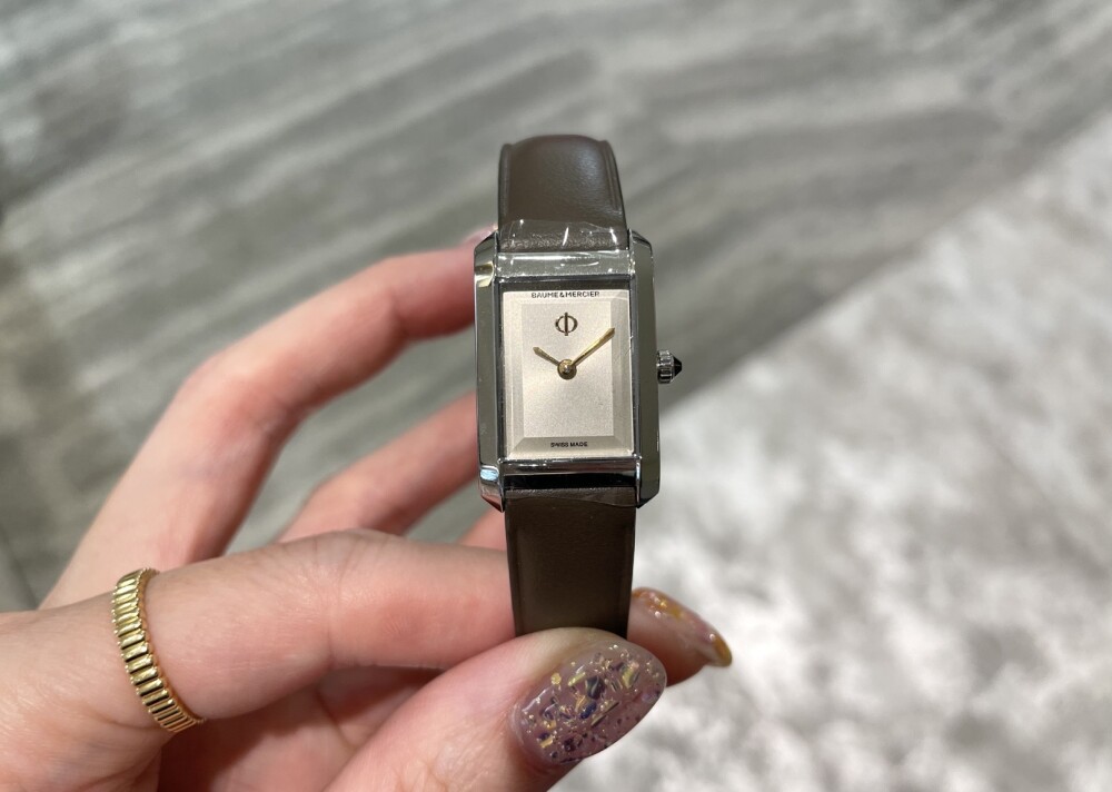 【BAUME&MERCIER】小ぶりのハンプトンは必見！【ボームアンドメルシエ】BMM0A10859