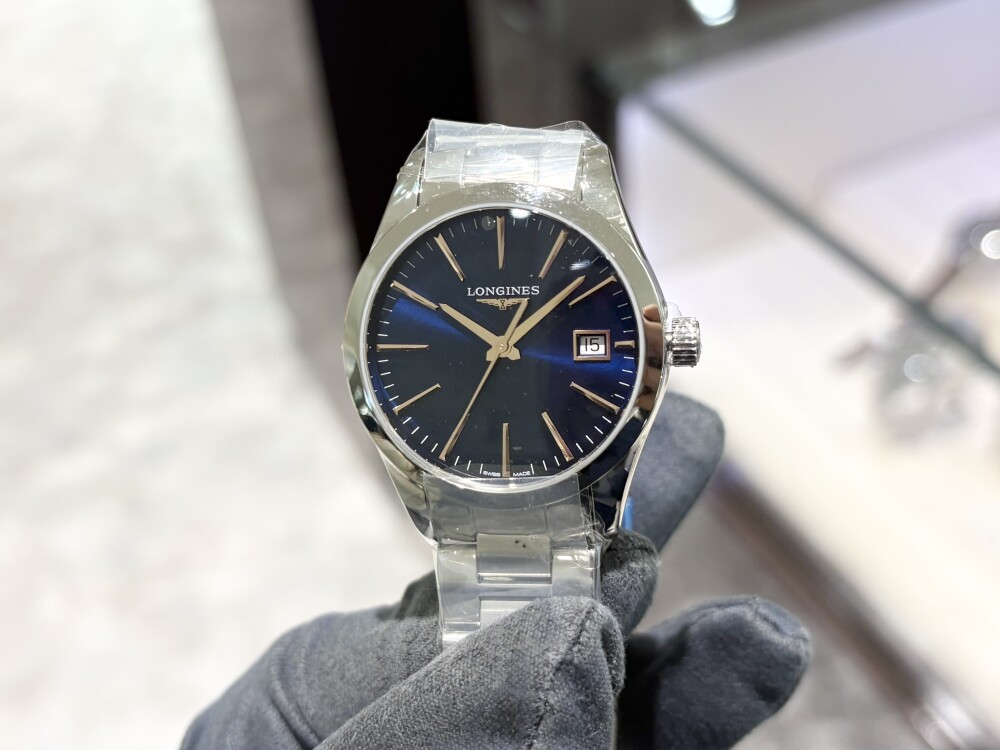 【LONGINES】新入荷！ネイビー！ゴールド！クラシック！【ロンジン】L23864926