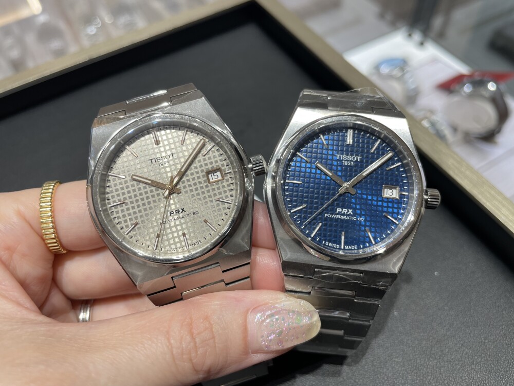 【TISSOT】PRX38mmチタン2色ございます！【ティソ】T137.807.44.041.00//T137.807.44.061.00