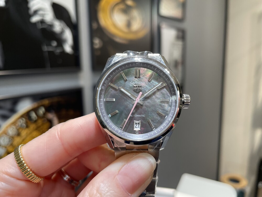 【TAGHeuer】春の訪れを告げる桜色の輝き🌸【タグ・ホイヤー】WBN231F.BA0001