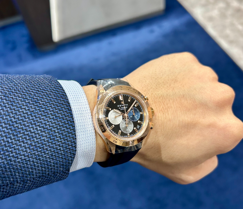 【ZENITH】ローズゴールドが際立つ、クロノマスタースポーツの頂点【ゼニス】18.3101.3600/21.R951