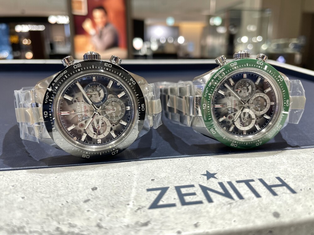 【ZENITH】新作のスケルトン比べ！【ゼニス】03.3130.3600/01.M31310//03.3131.3600/01M3130