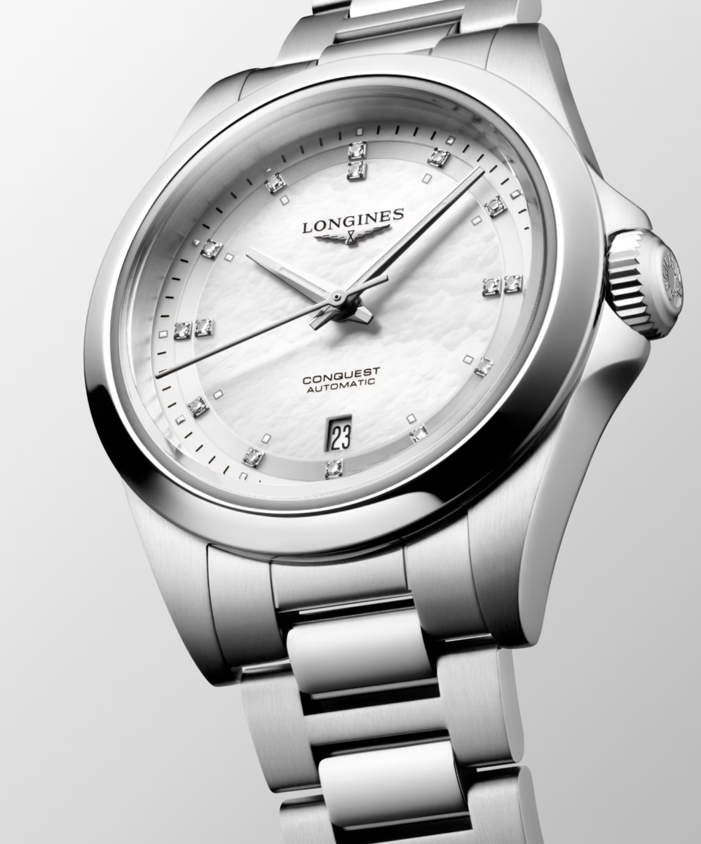 【ロンジン】ダイヤモンド×シェル文字盤【LONGINES】