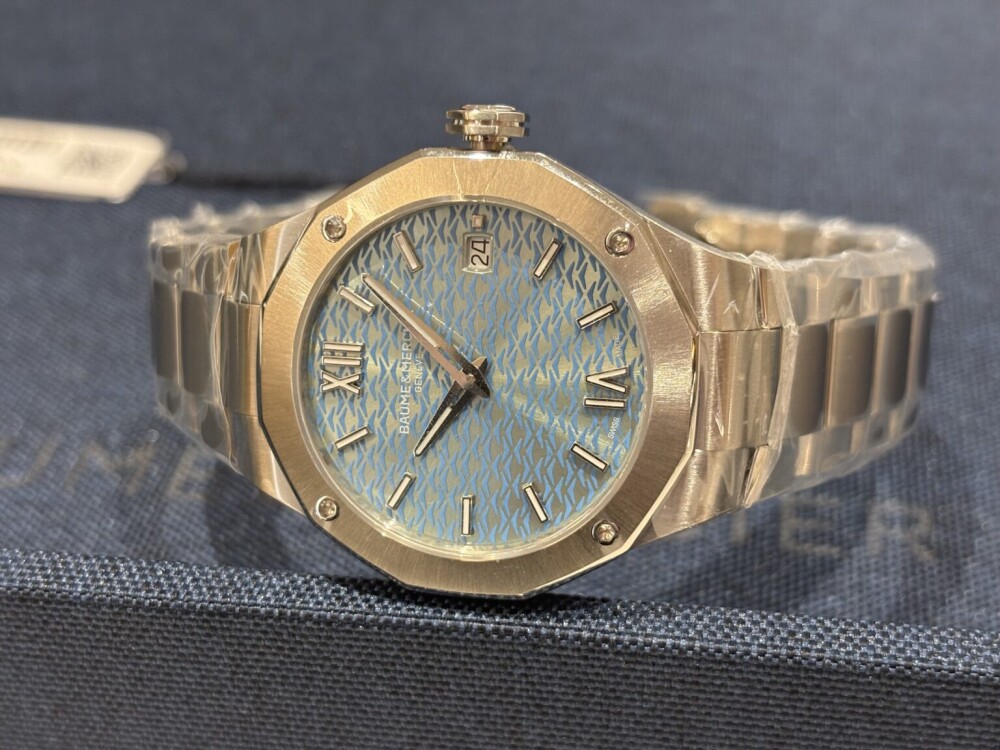 【BAUME&MERCIER】麗しの波模様【ボーム&メルシエ】BMM0A10612