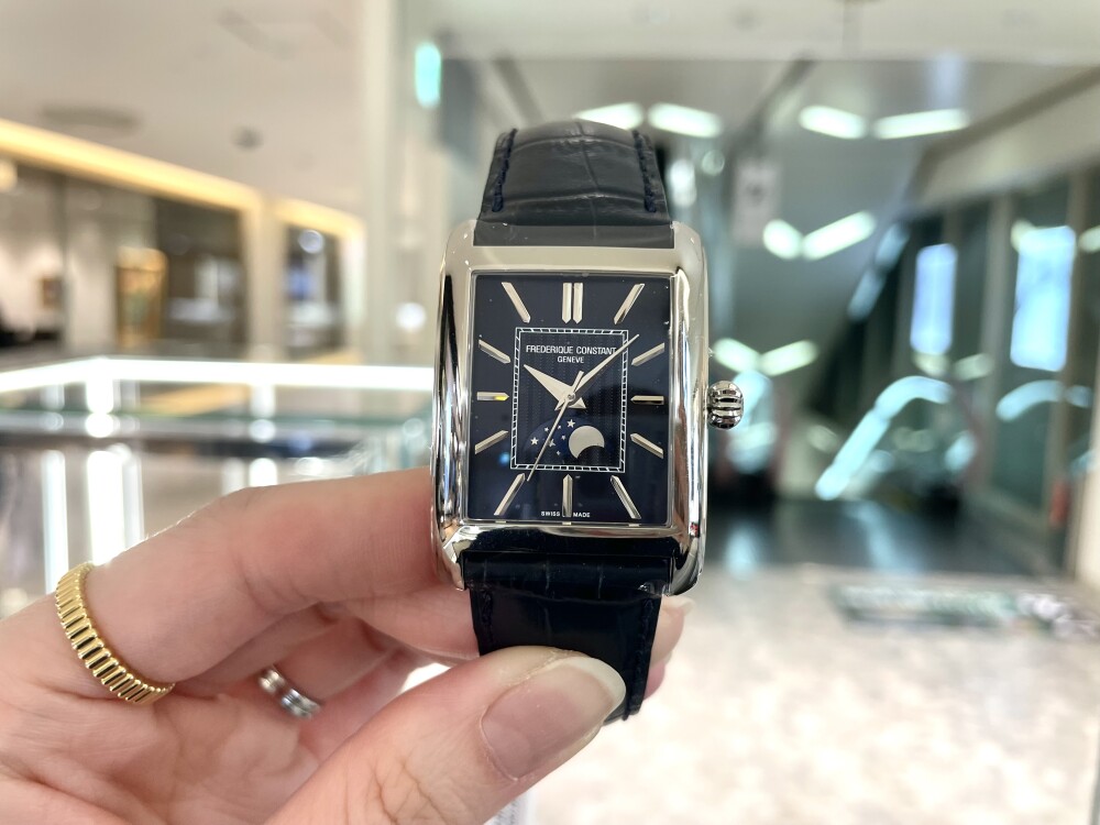 【FREDERIQUE CONSTANT】クラシックカレ ムーンフェイズデビューフェア開催中！【フレデリックコンスタント】FC-333N4C6