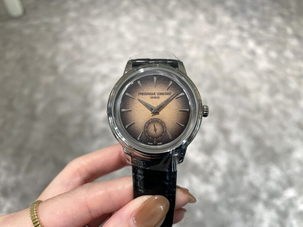 【FREDERIQUE CONSTANT】繊細なサーモンカラーのグラデーション！モネータフェア開催中！【フレデリックコンスタント】FC-435BBL3S6