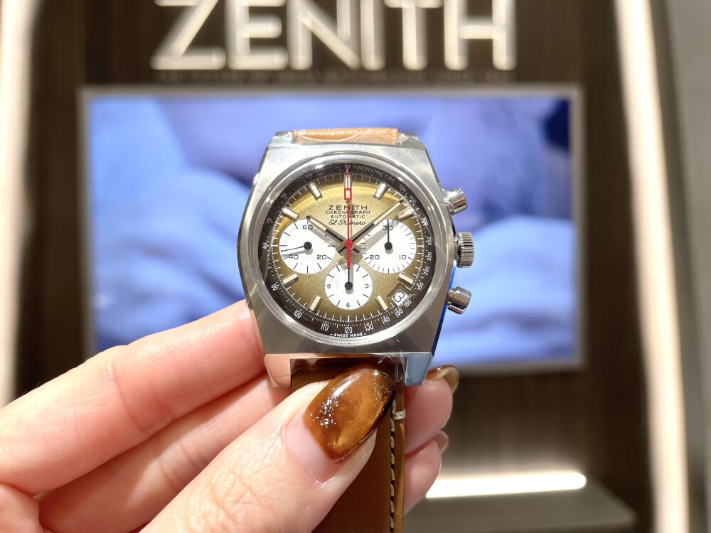 【ZENITH】ウォームトーンのグラデーションがオシャレ！【ゼニス】03.A384.400/385.C855