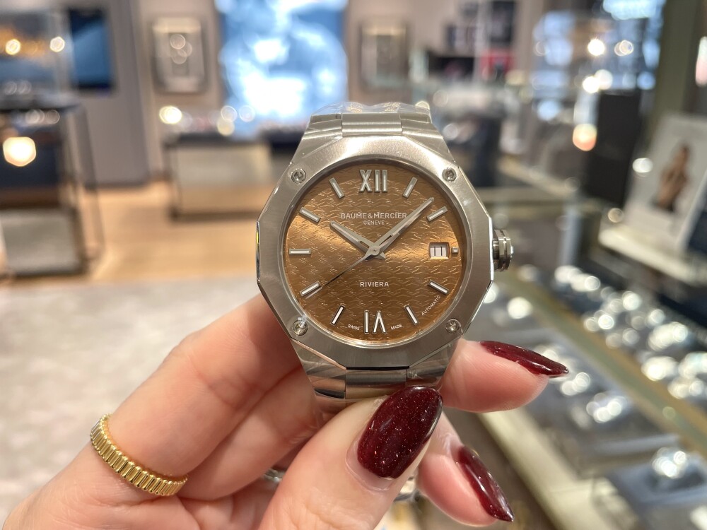 【BAUME&MERCIER】太陽のような暖かいオレンジ🍊【ボームアンドメルシエ】BMM0A10764