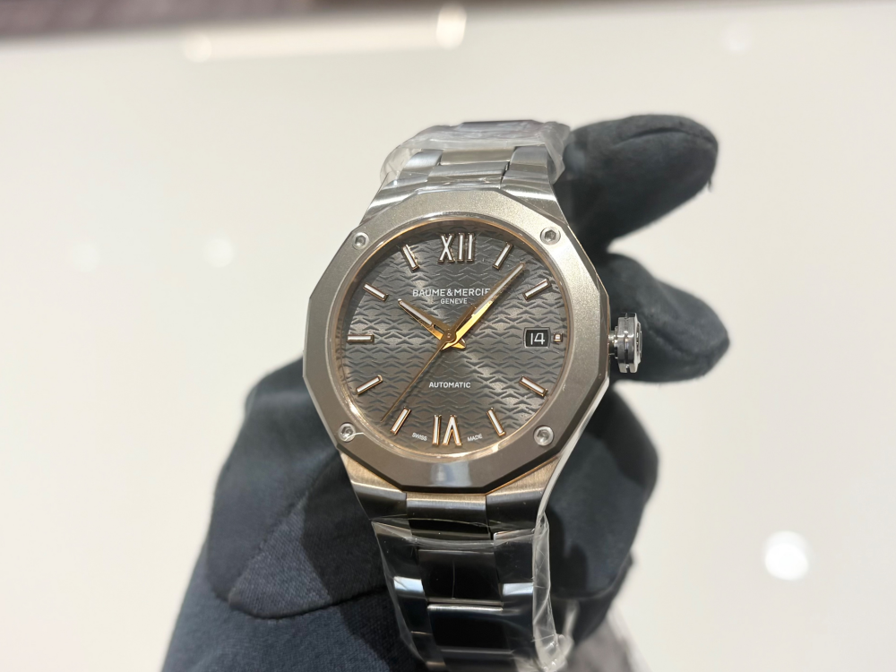 【BAUME&MERCIER】小さめモダンが渋いっ【ボーム&メルシエ】Riviera10661
