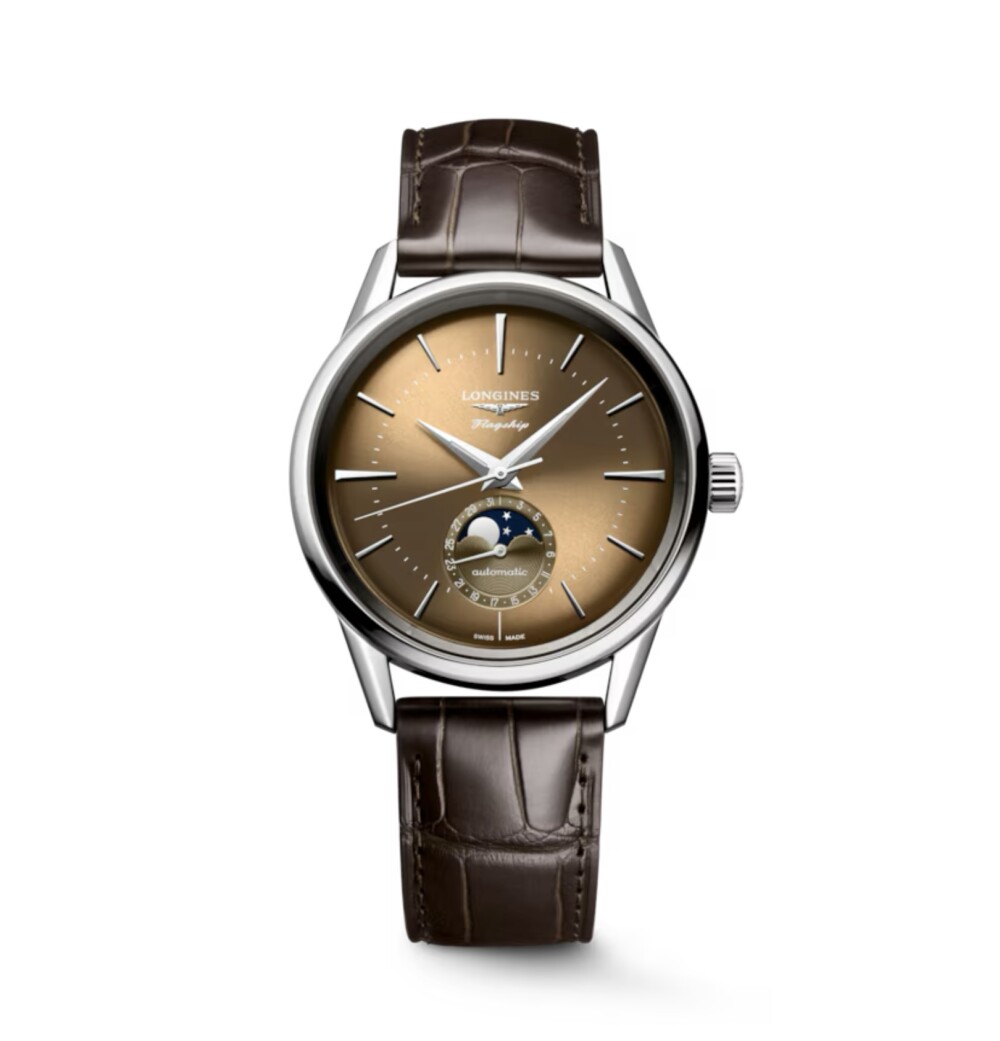 【LONGINES】フラッグシップ ヘリテージ ムーンフェイズ