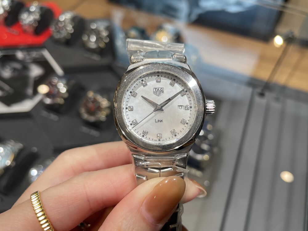 【TAGHeuer】S型ブレスレットが特徴的なリンク🔗【タグ・ホイヤー】WBC1312.BA0600